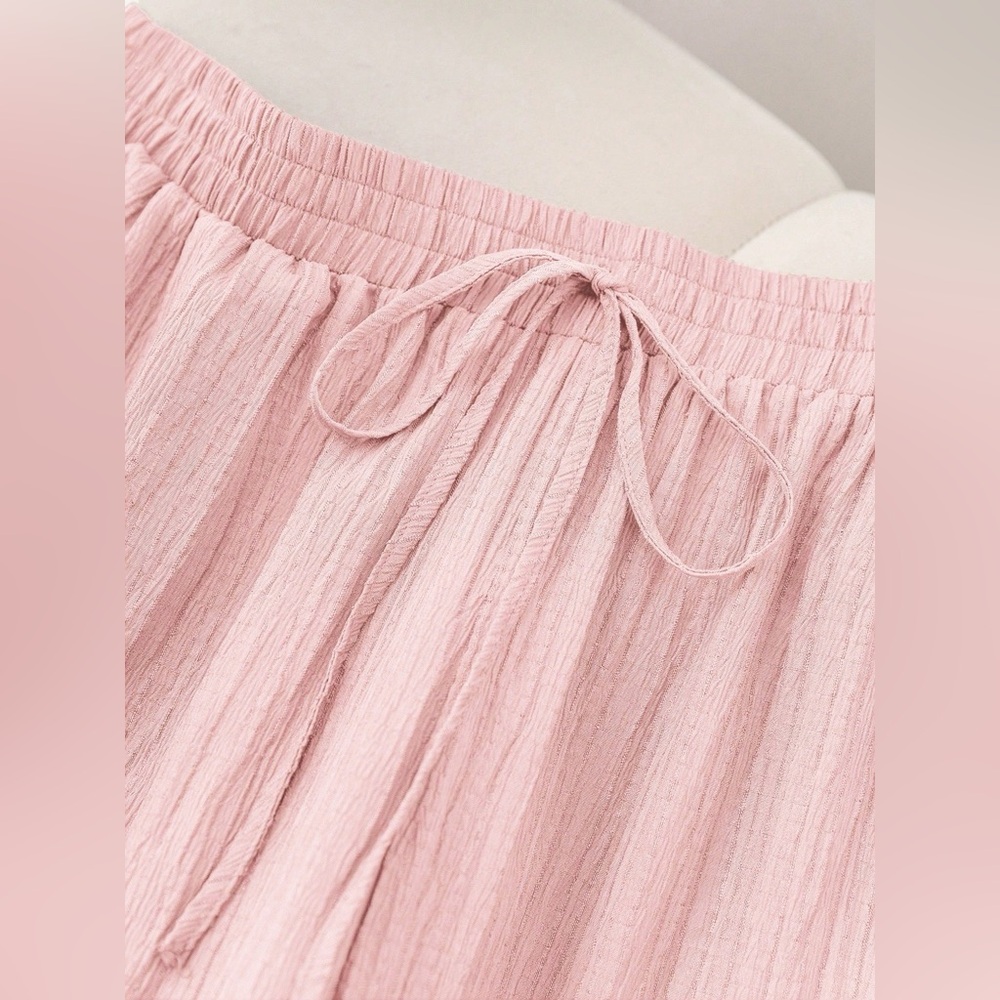 Drawstring Wide Leg Pants - Picture 6 of 6